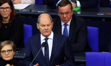 Almanya Başbakanı Olaf Scholz Leopard Tanklarının Ukrayna'ya Tedarikine Yeşil Işık Yaktı