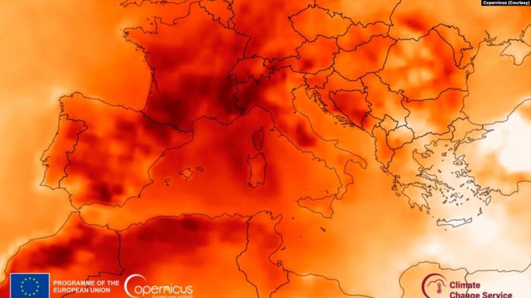 Copernicus EU: 2022'de Avrupa Isınma Rekoru Kırdı