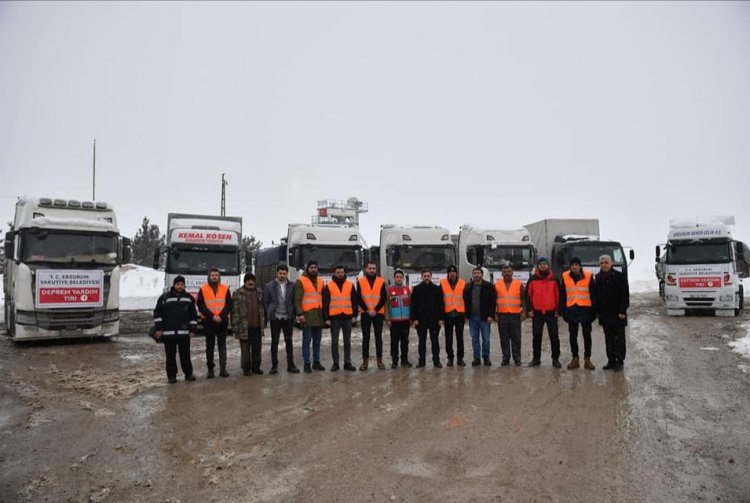 Yakutiye Belediyesi’nden Depremzedelere Yardım Eli