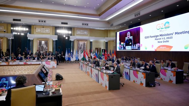 G20 Dışişleri Bakanları Ukrayna Gündemiyle Toplandı