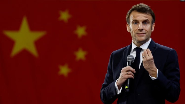 “Macron Çin’deki Röportajında Söylediklerinin Arkasında”