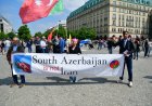 Azerbaycan Türklerinden Berlin'de Yürüyüş!
