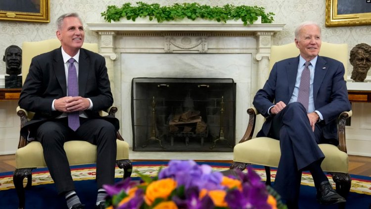 Borç tavanı konusunda anlaşan Biden ve McCarthy’den Kongre’ye çağrı