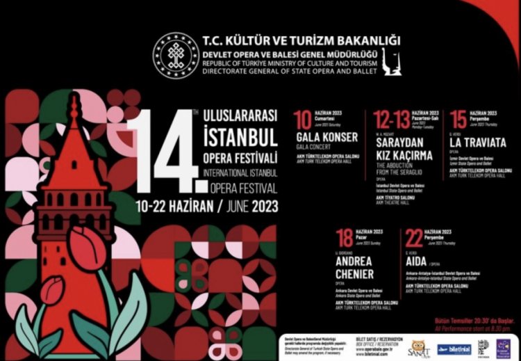 14. Uluslararası İstanbul Opera Festivali Başlıyor
