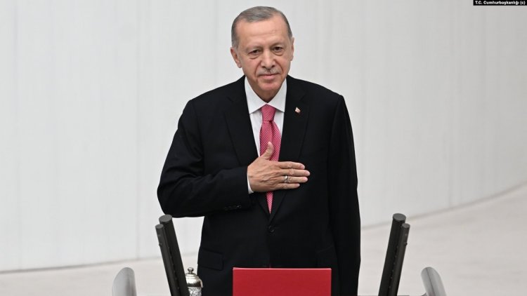 Cumhurbaşkanı Erdoğan TBMM'de Yemin Etti
