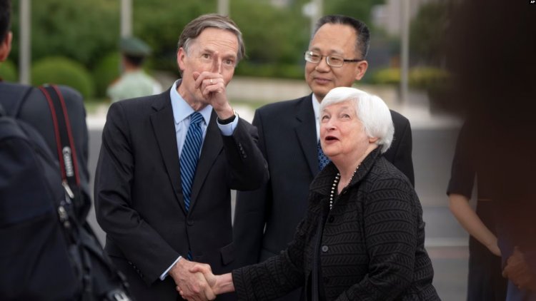 ABD Maliye Bakanı Janet Yellen'ın Çin ziyareti başladı