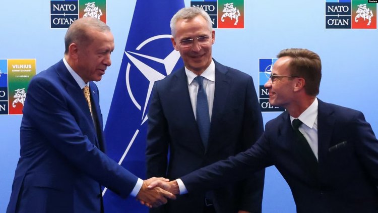 Kritik NATO Zirvesi hızlı başladı: Erdoğan, Stoltenberg ve Kristersson biraraya geldi