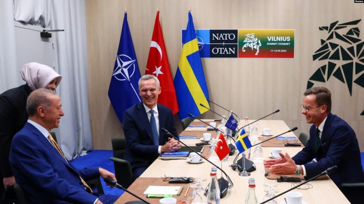 Türkiye’den Vilnius’ta başlayacak NATO zirvesi öncesinde İsveç’in NATO üyeliğine yeşil ışık