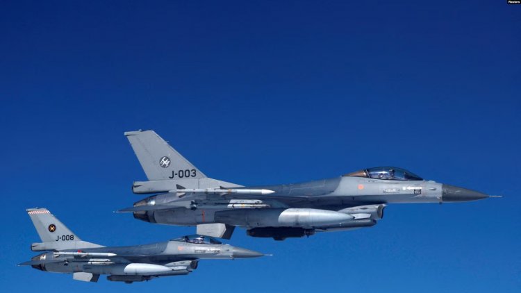 Hollanda ve Danimarka Ukrayna’ya F-16 sağlayacak
