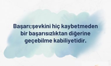 BAŞARI ÜZERİNE