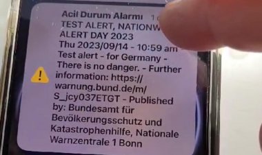 Acil Durum Alarm Testi Gerçekleşti.