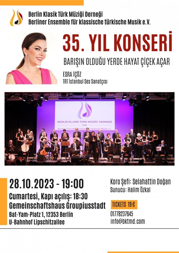 BKTMD '' Barışın Olduğu Yerde Hayat Çiçek Açar ''
