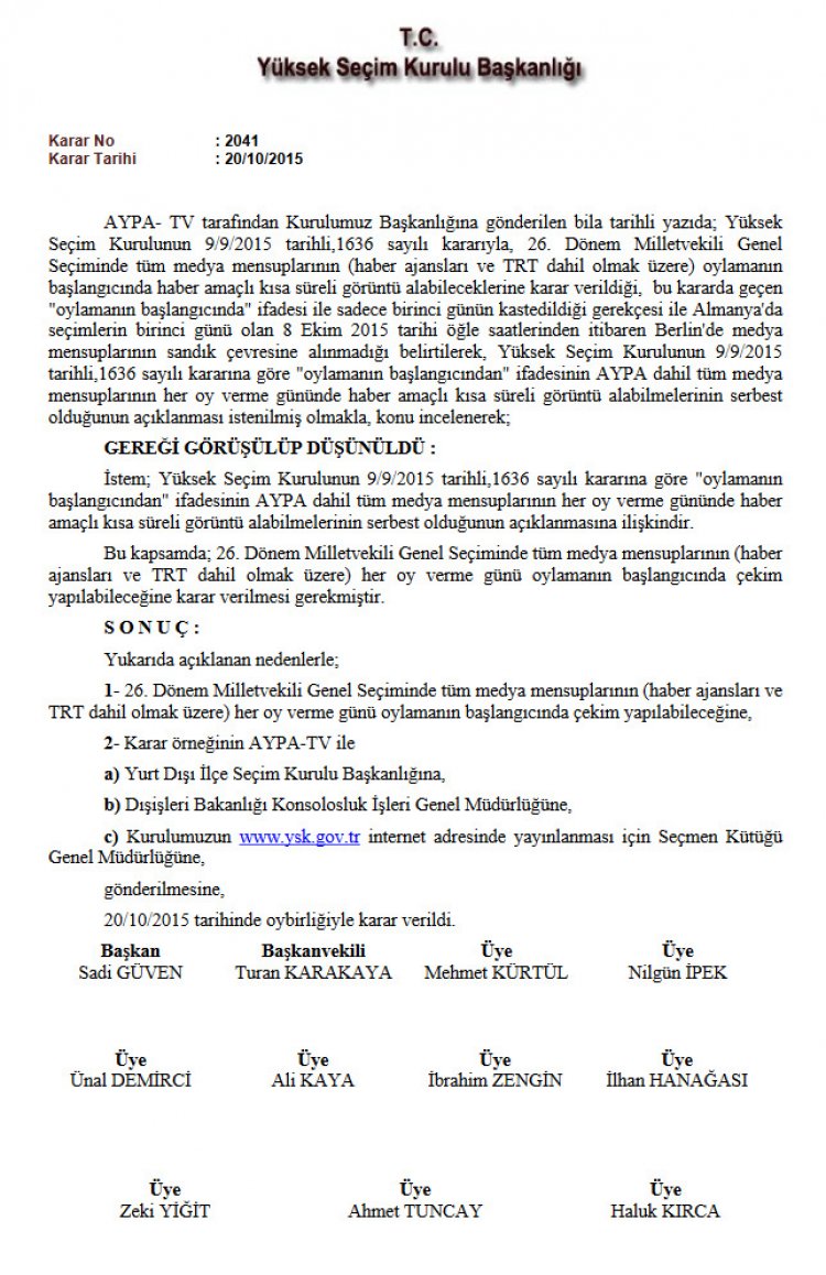 Cumhuriyet’in 100’üncü yılında Berlin’de gazetecilik baskı altında!