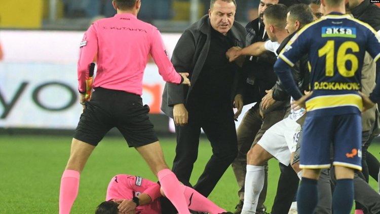 Hakem Meler'e yumruklu ve tekmeli saldırı: Ankaragücü Başkanı dahil 3 kişi tutuklandı