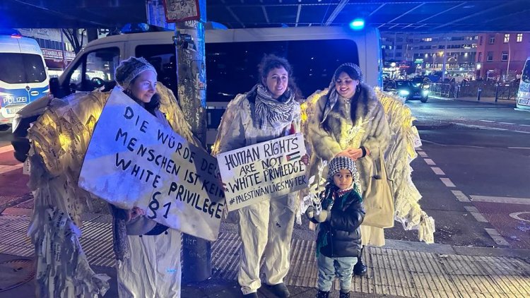 Filistine Destek Mitingleri Almanya'da Devam Ediyor.