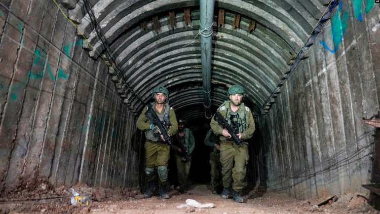 İsrail Gazze sınırı yakınında “en büyük Hamas tünelini” ortaya çıkardığını açıkladı