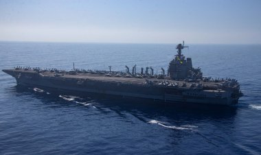 Uçak gemisi USS Gerald Ford Kızıldeniz’deki gerginliğin gölgesinde ABD’ye dönüyor