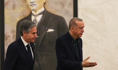 Blinken İstanbul'da Cumhurbaşkanı Erdoğan'la görüştü