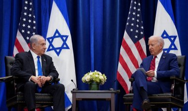 İsrail Başbakanı’nın iki devletli çözümü reddetmesinin gölgesinde ABD Başkanı Biden Netanyahu ile görüştü