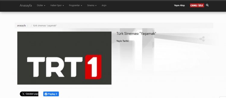"Yaşamak Filmi Sonunda İzleyiciyle Buluşuyor'