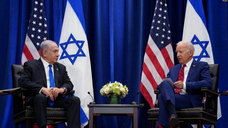 İsrail Başbakanı’nın iki devletli çözümü reddetmesinin gölgesinde ABD Başkanı Biden Netanyahu ile görüştü