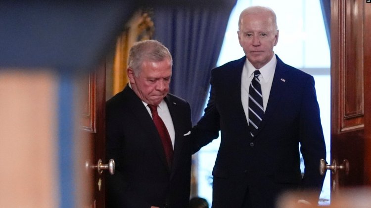 Biden Ürdün Kralı ile Gazze ve iki devletli çözümü görüştü: “Gece gündüz bunun üzerinde çalışıyorum”