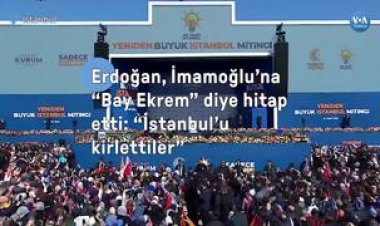 Erdoğan, İmamoğlu’na “Bay Ekrem” diye hitap etti: “İstanbul’u kirlettiler”