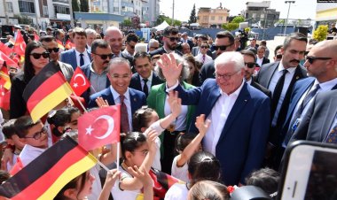 Almanya Cumhurbaşkanı Steinmeier İstanbul’dan sonra Gaziantep’te de protesto edildi