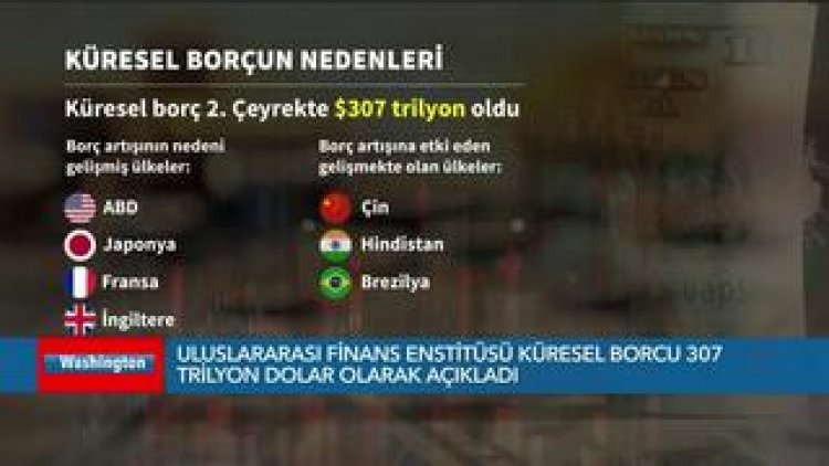 Küresel borç 307 Trilyon Dolar