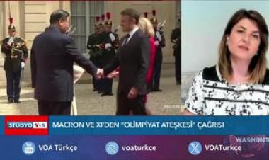 Macron ve Xi’den “Olimpiyat ateşkesi” çağrısı
