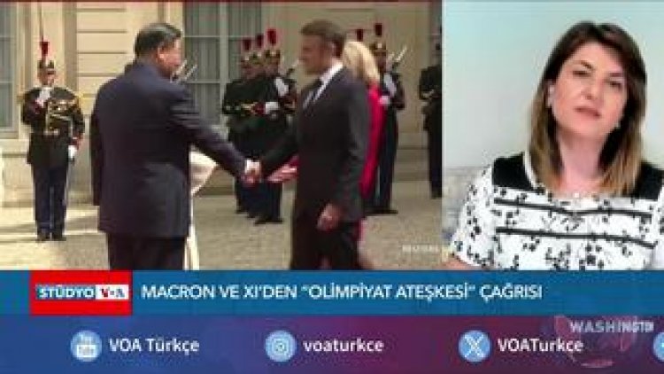 Macron ve Xi’den “Olimpiyat ateşkesi” çağrısı