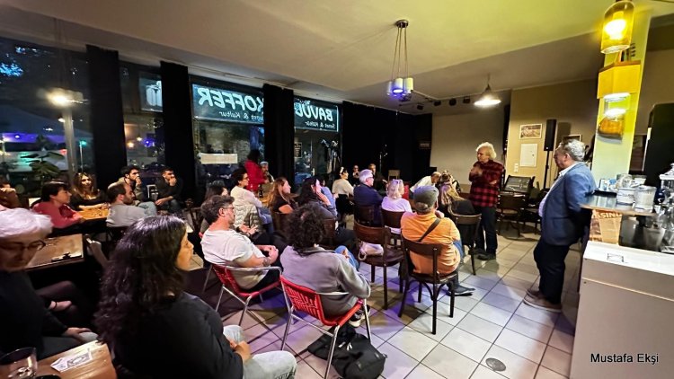 Fotomuhabir Ali Öz, Bavul Sanat Cafe'de Sunum Yaptı