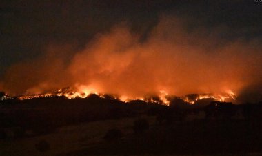 Haziran ayı yangınlarla başladı, Çanakkale’de süren yangın 18 saati aştı