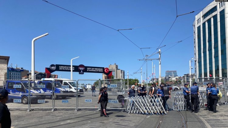 Valilik kararıyla yasaklanan İstanbul Trans Onur Yürüyüşü’ne yoğun güvenlik önlemleri damga vurdu