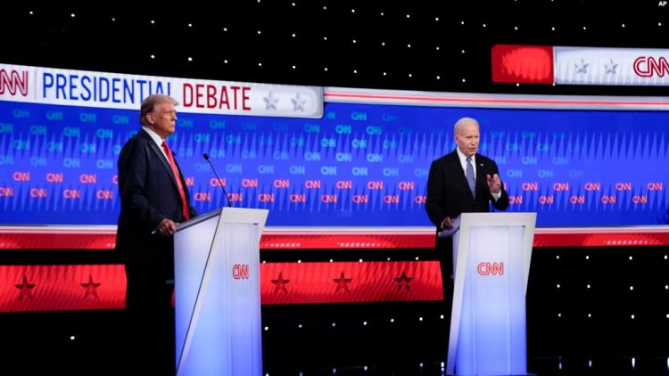 CNN Beyaz Saray muhabirlerinin Biden ve Trump'ı tartışma saloununda izlemesine izin vermedi