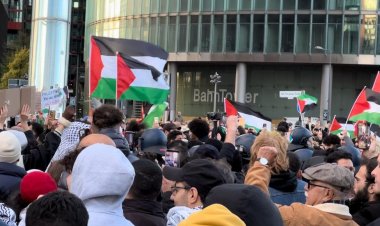 Berlin'de 1500 Kişilik Filistin'e Destek Yürüyüşü: "Soykırımı Durdurun