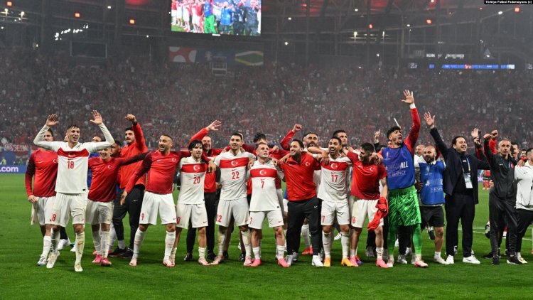 Türkiye Avrupa Futbol Şampiyonası 2024'te Çeyrek Final’de
