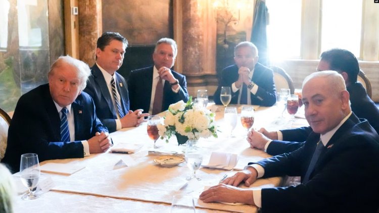 Donald Trump İsrail Başbakanı Netanyahu ile görüştü, rakibi Kamala Harris’i hedef aldı