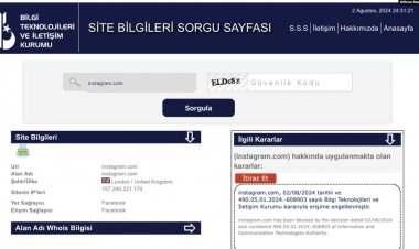 Instagram'a erişim engeli getirildi