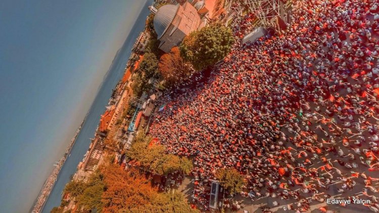 İstanbul’da Filistin’e Destek Eylemi: