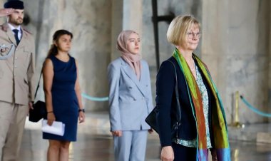 Büyükelçi Sibylle Katharina Sorg, Anıtkabir’i Ziyaret Etti