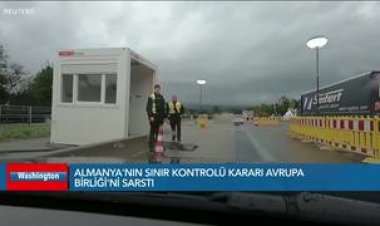 Almanya sınırlarında kontroller başlıyor