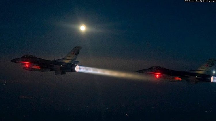TSK’dan Suriye ve Irak’ın kuzeyine hava harekâtı: “32 hedef başarılı şekilde imha edilmiştir”