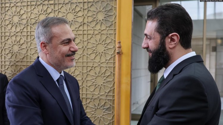 Dışişleri Bakanı Hakan Fidan Şam'da HTŞ lideri Ahmed el-Şara’yla görüştü