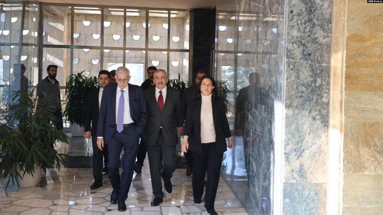 Öcalan ile görüşen DEM Parti heyeti siyasi parti ziyaretlerine başladı: İlk durak Bahçeli oldu