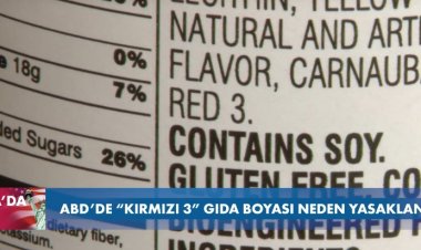 ABD’de “Kırmızı 3” gıda boyası neden yasaklanıyor?
