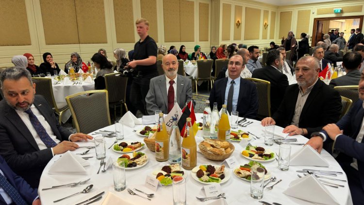 ERİAD İftarı: İş Dünyası, Diplomatlar ve STK Temsilcileri Bir Araya Geldi