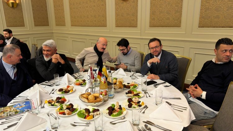 ERİAD İftarı: İş Dünyası, Diplomatlar ve STK Temsilcileri Bir Araya Geldi