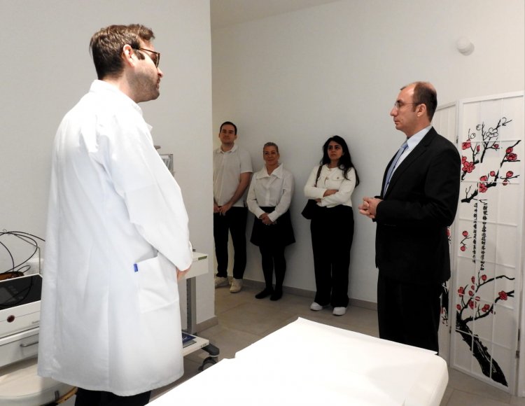 Başkonsolos Okan Şanlı’dan Dr. Kıvanç Semizel’e Ziyaret