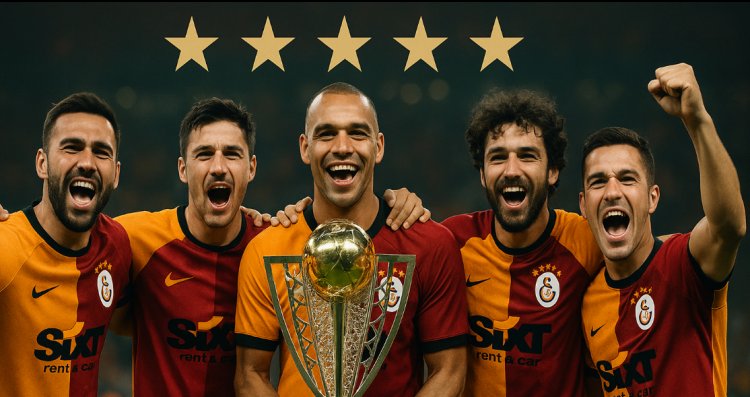 Galatasaray, Süper Lig 2024-2025 sezonunun şampiyonu oldu